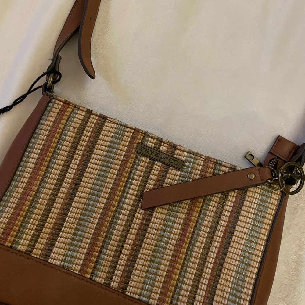Frye Brown Leather‎ Accent Bag